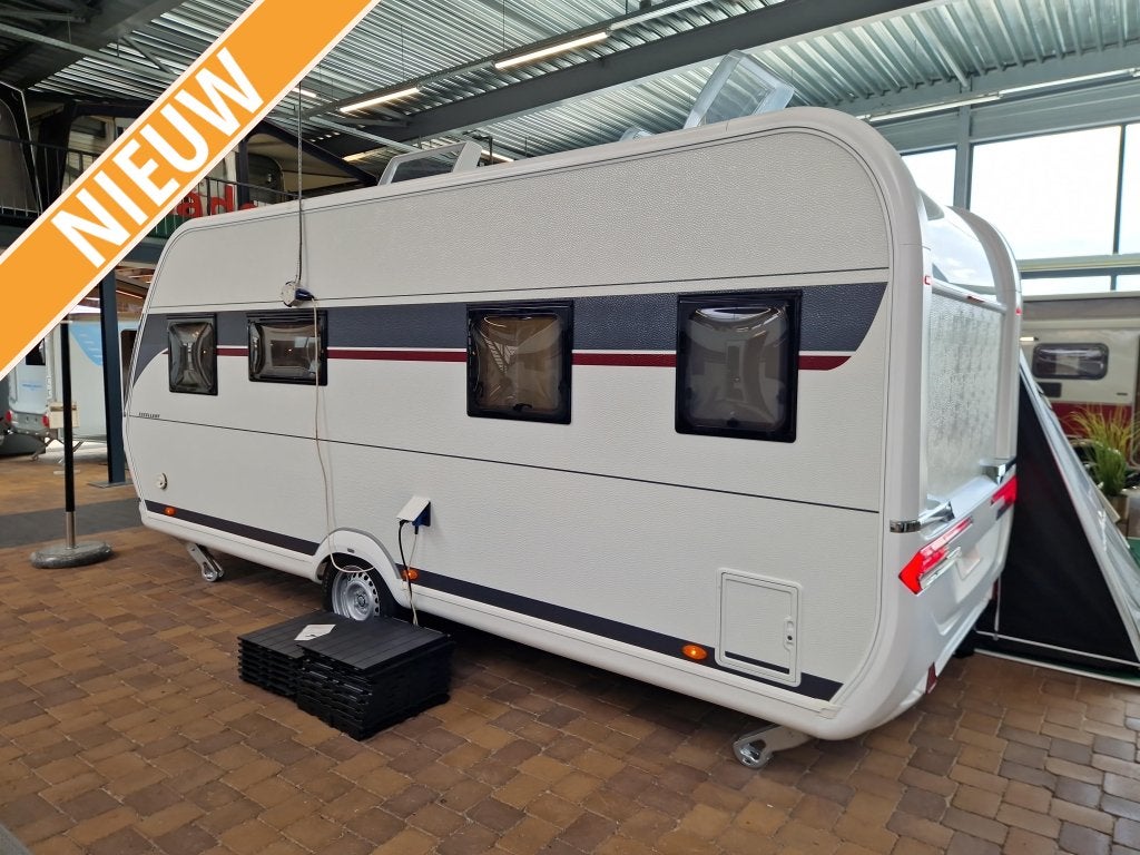 Hobby Excellent 495 WFB Model 2027, Caravans en Kamperen, Schokbreker, Standaardzit, Hobby, Bedrijf