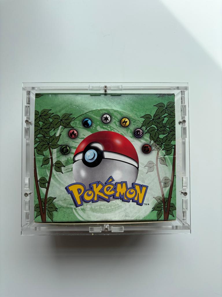 Lege Pokémon Jungle Boosterbox Display (Acryl), Ophalen of Verzenden, Gebruikt