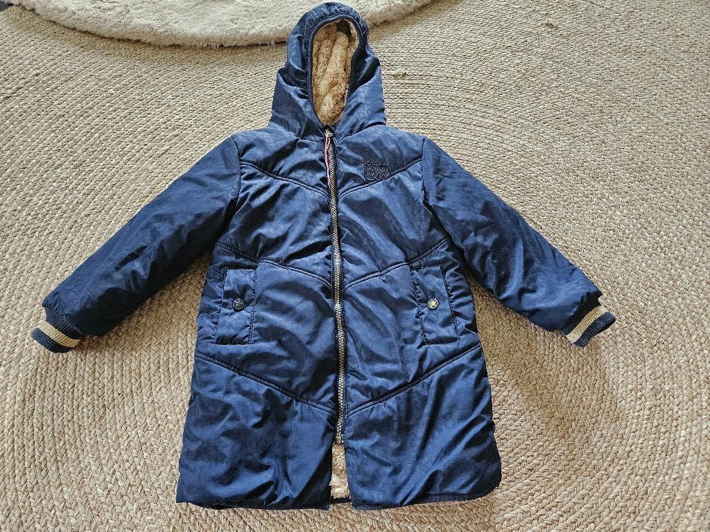 Reversible jas van we fashion, maat 110-116, Meisje, Ophalen of Verzenden, Zo goed als nieuw, WE Fashion