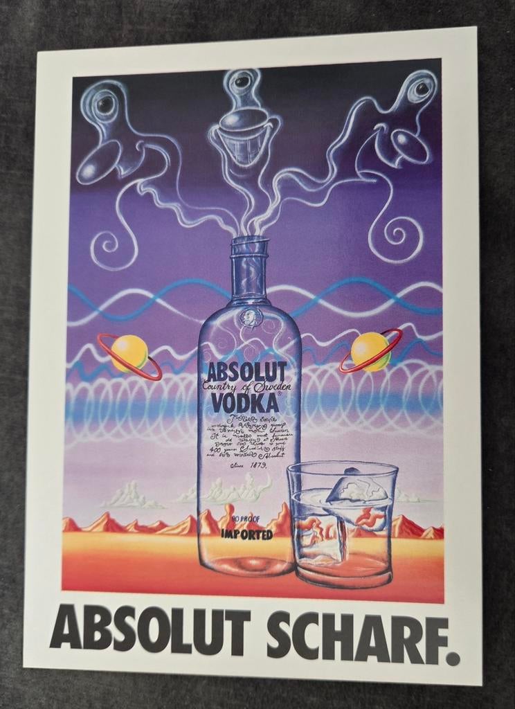 Absolute Vodka - Absolut Scharf, Verzamelen, Verzenden, 1980 tot heden, Ongelopen, Overige thema's