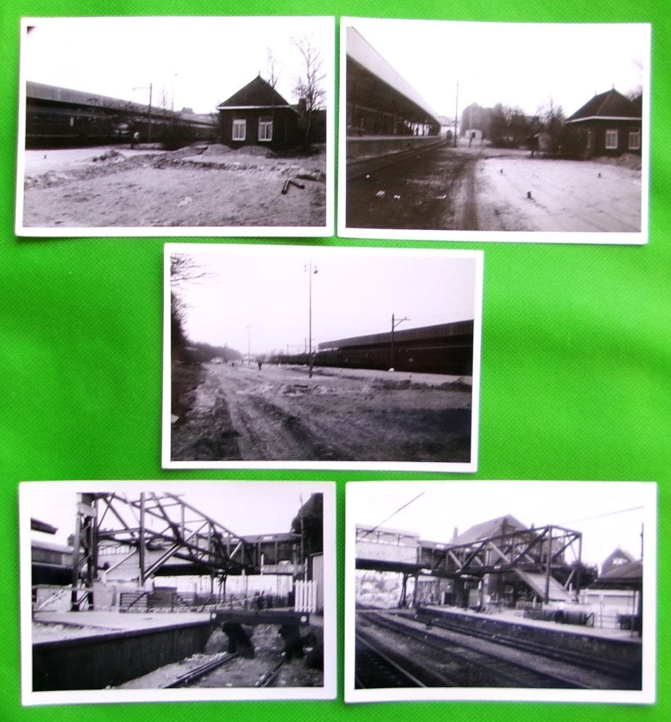 Foto's verbouwing station Woerden, Ophalen of Verzenden, Zo goed als nieuw, Trein, Overige typen