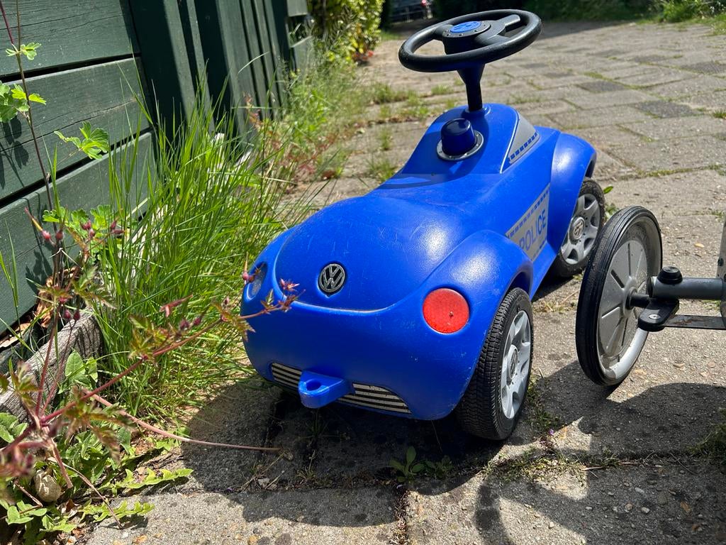 Loopauto's: VW Kever Politie & Zilveren Raceauto, Ophalen, Gebruikt, Loopvoertuig