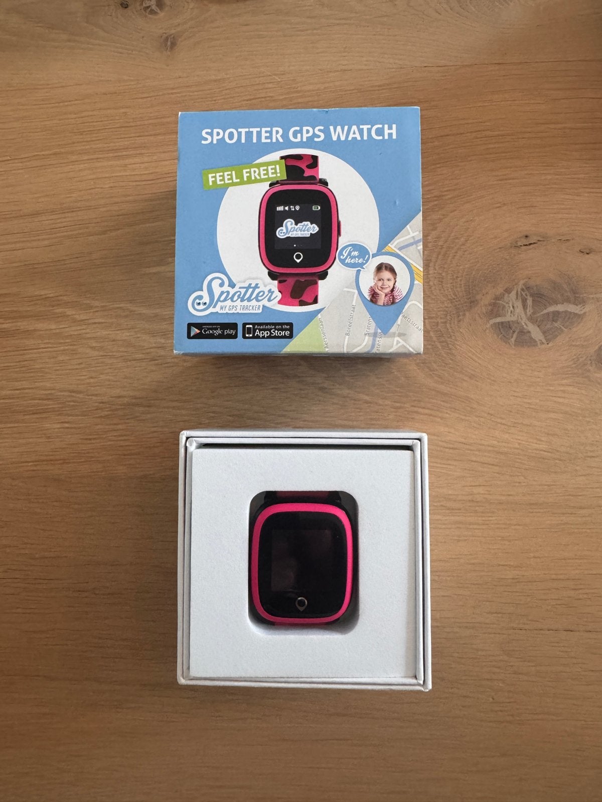 Spotter GPS Watch - Roze GPS Tracker voor Kinderen, Sieraden, Tassen en Uiterlijk, Ophalen, Zo goed als nieuw, Roze, Jongen of Meisje
