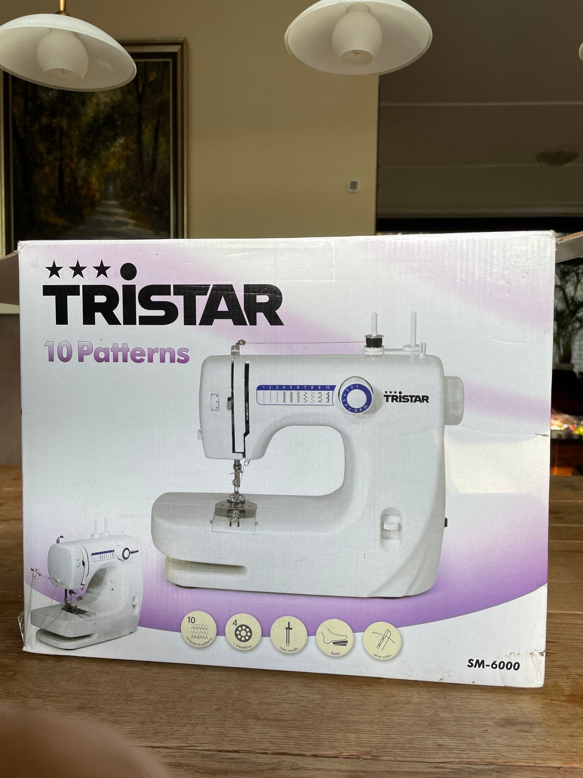 Tristar SM-6000 Naaimachine - Nieuw in doos, Ophalen of Verzenden, Nieuw, Naaimachine, Overige merken