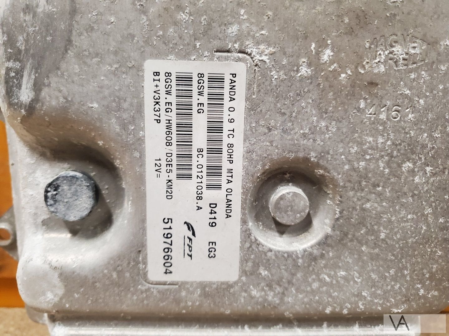 Fiat Panda 2012 -2020 motorcomputer ecu 0.9 twinair 51976604, Gebruikt, -, -, Ophalen of Verzenden