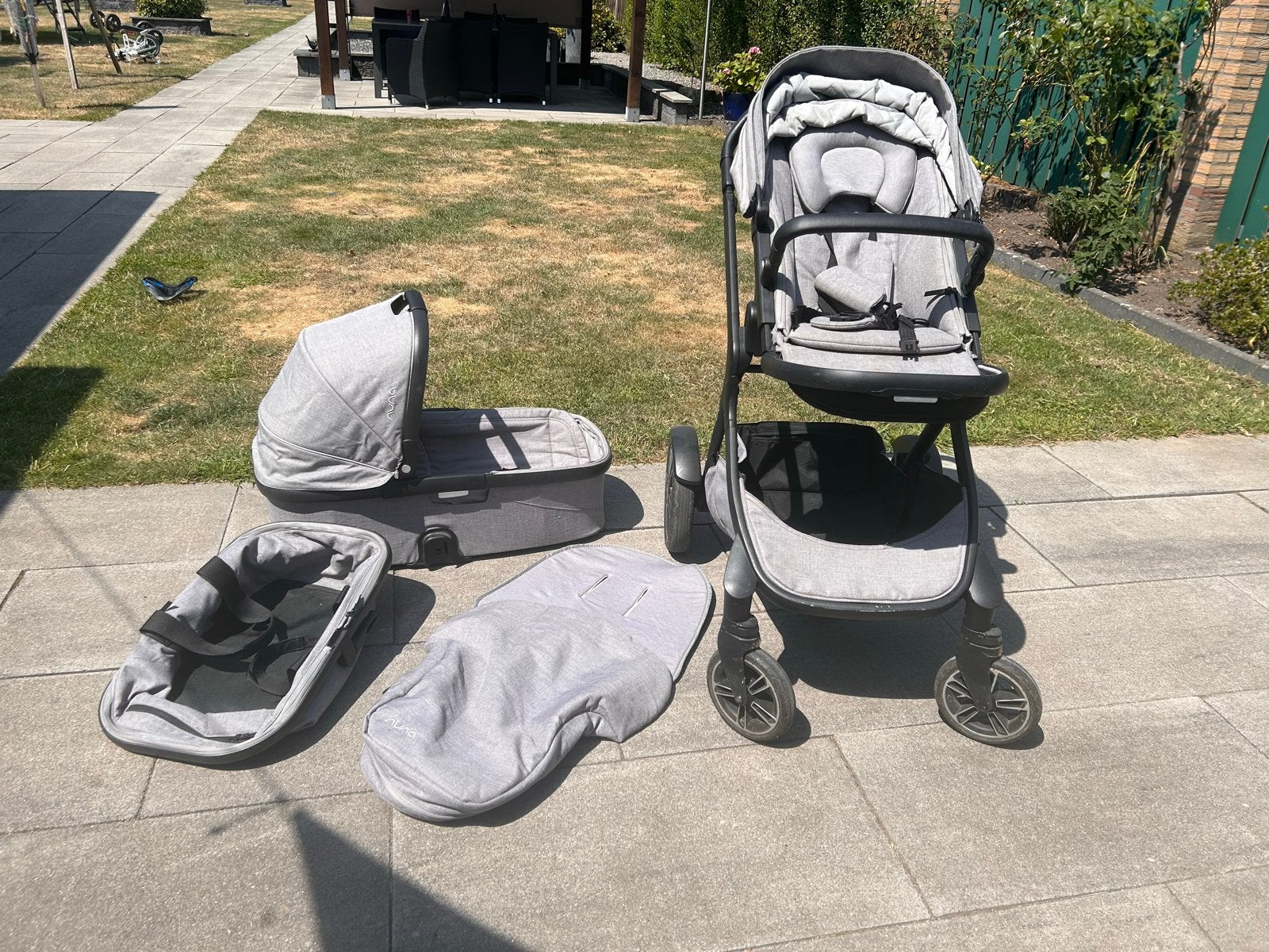 Nuna Complete kinderwagen set, Overige merken, Ophalen of Verzenden, Zo goed als nieuw, Combiwagen