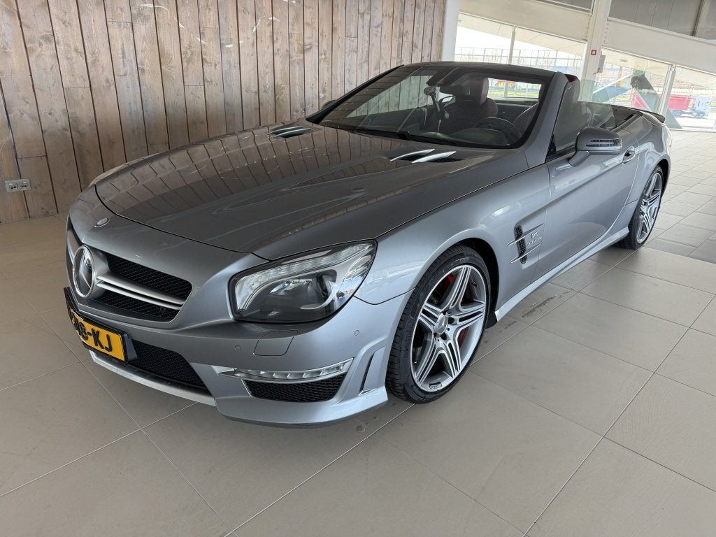 Mercedes-Benz SL-Klasse 63 AMG Perfor. Pack. (bj 2012), Auto's, Automaat, Achterwielaandrijving, Gebruikt, 8 cilinders