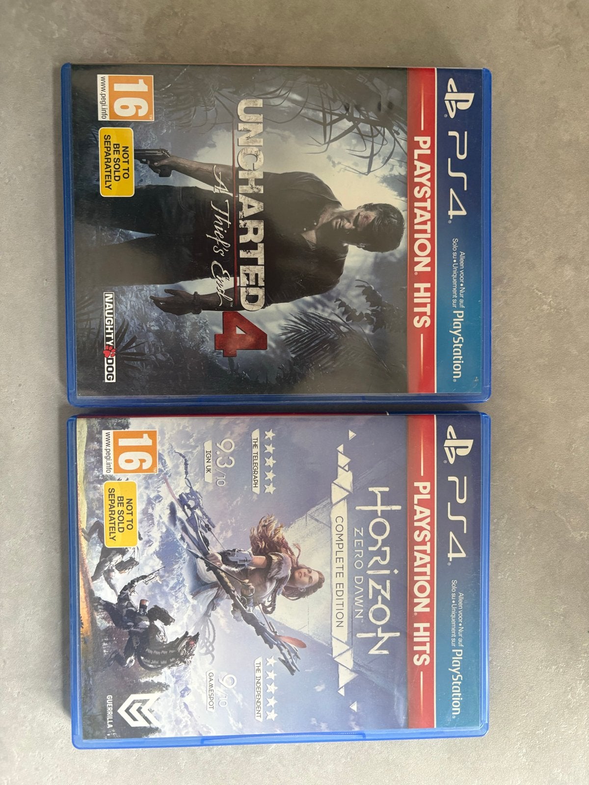 PS4 Slim 1TB met Gran Turismo, Uncharted 4 en Horizon Zero D, Online, Gebruikt, 1 speler, Racen en Vliegen