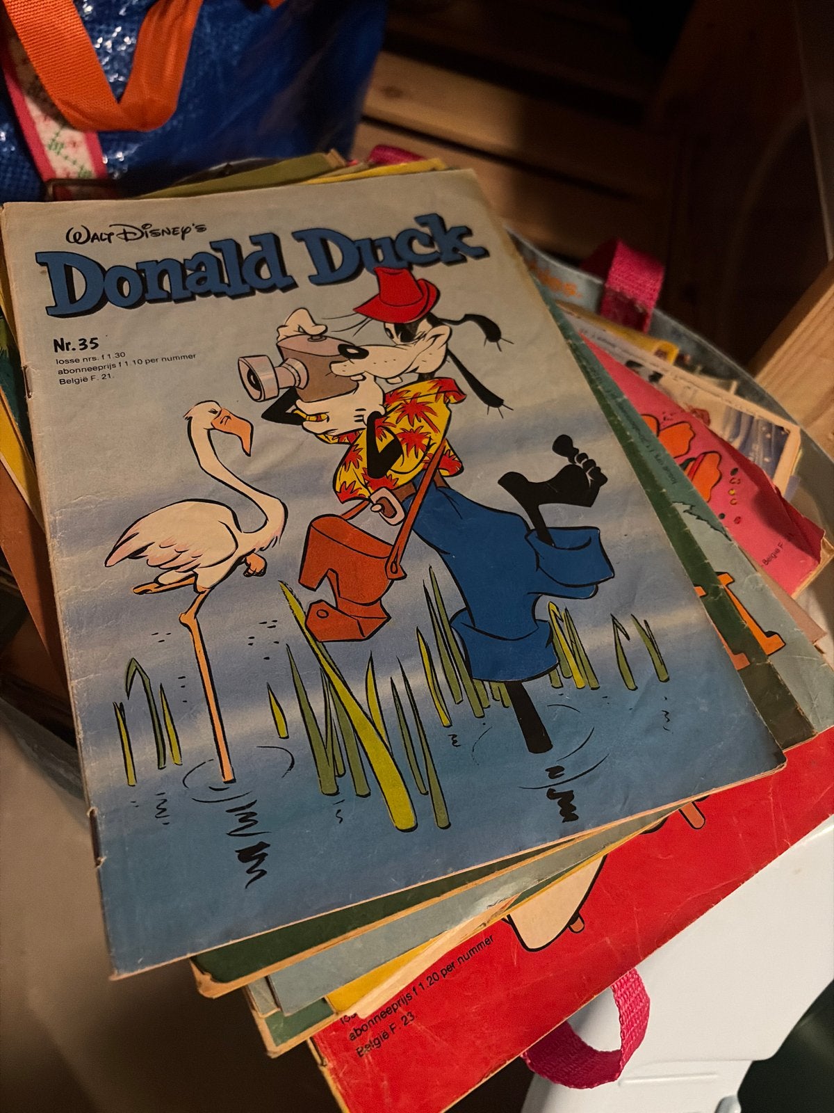 Donald Duck tijdschriften collectie 1973-1981, Meerdere stripboeken, Ophalen, Gelezen