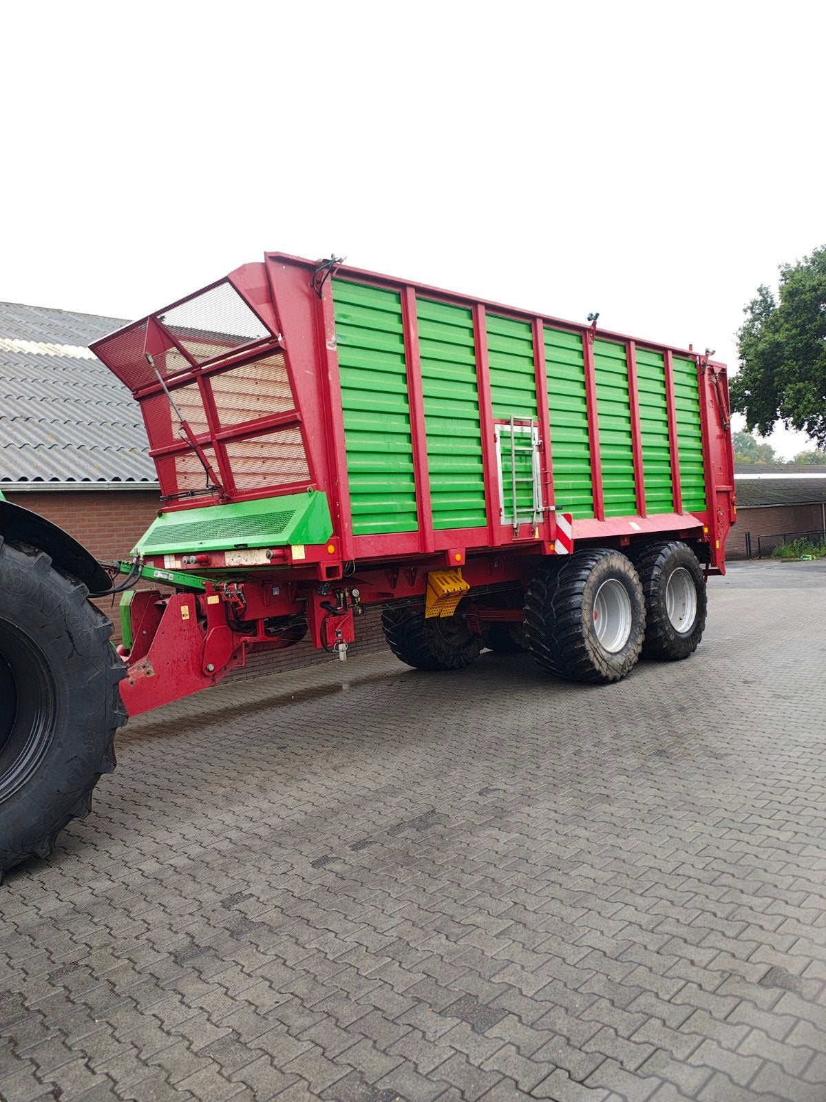 strautmann 2246 silagewagen, Ophalen