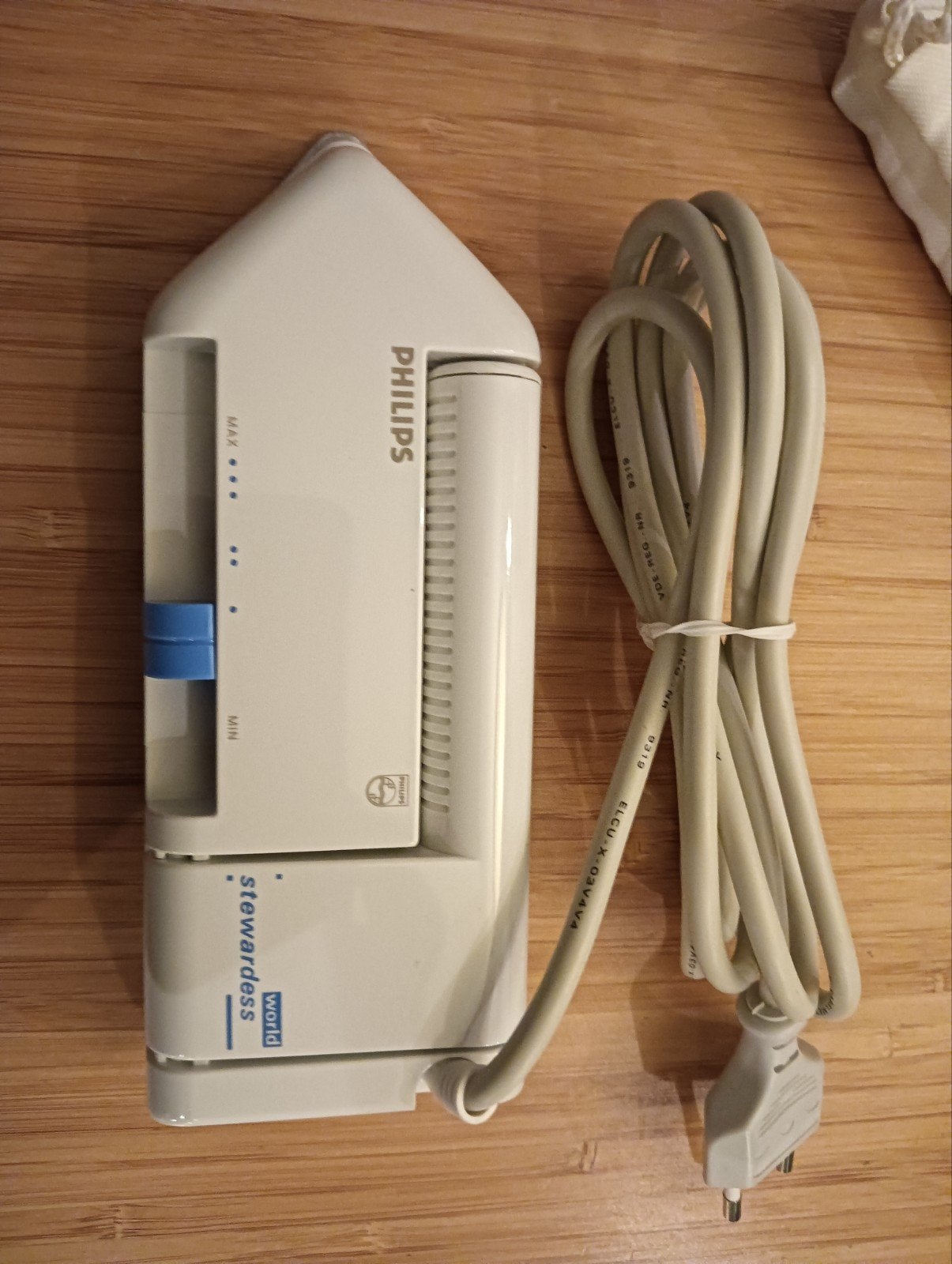 Philips Stewardess World reisstrijkijzer, Ophalen of Verzenden, Gebruikt, Strijkijzer met snoer