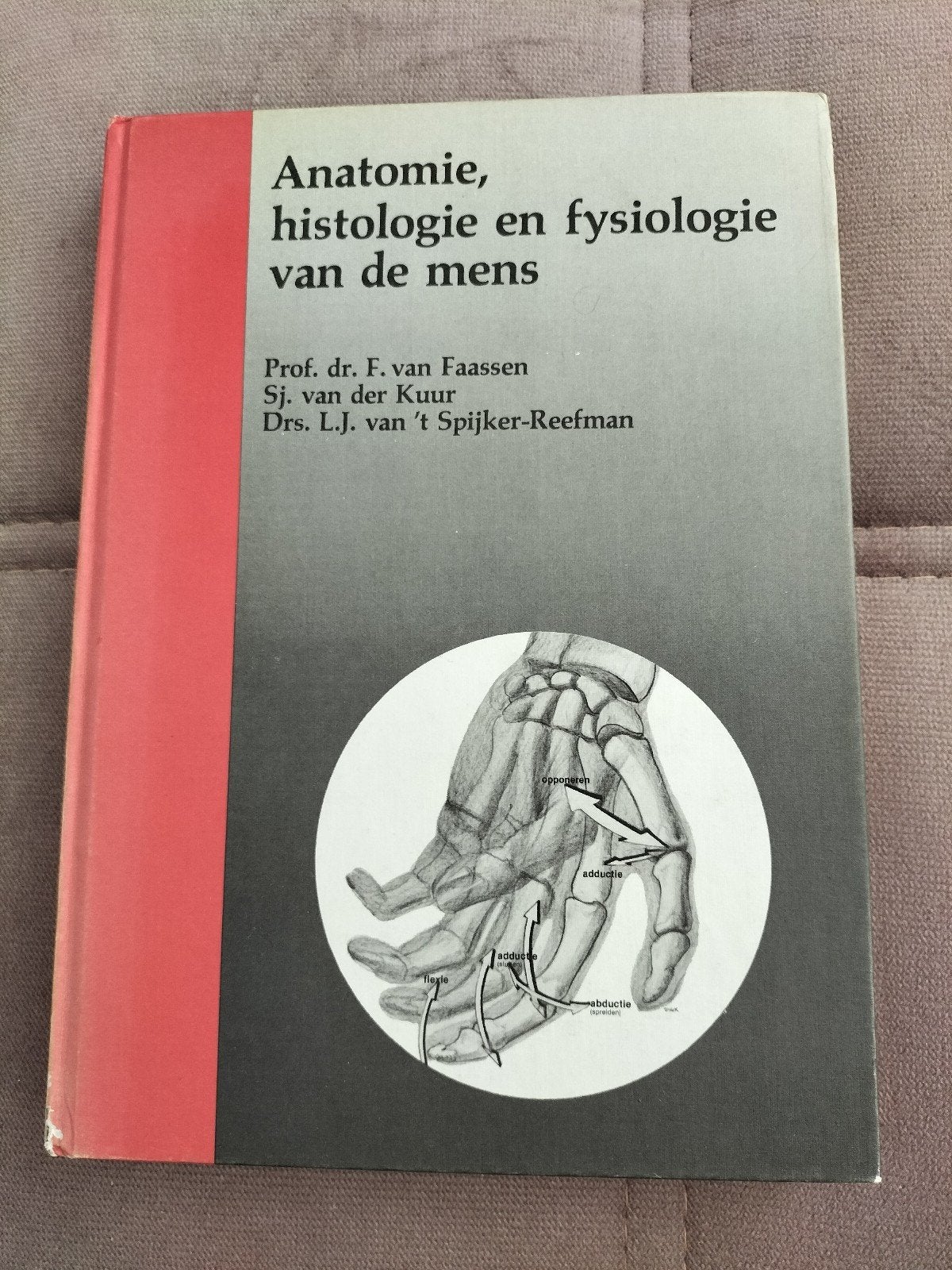 Anatomie, Histologie en Fysiologie van de Mens, Boeken, Studieboeken en Cursussen, Gelezen, Prof.dr. F. van Faassen, Beta, HBO