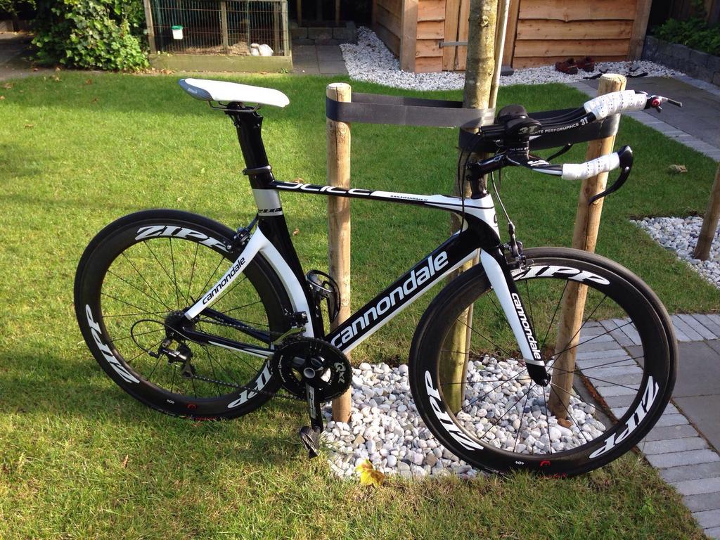 Cannondale Slice 105 zwart/wit 56, Zo goed als nieuw, Meer dan 20 versnellingen, 53 tot 57 cm, Ophalen