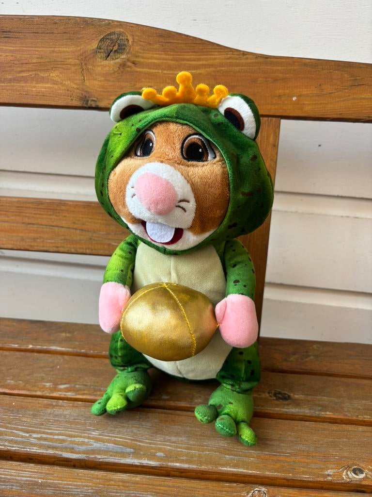 Efteling knuffel hamster ah Albert Heijn kikkerprins kikker, Ophalen of Verzenden