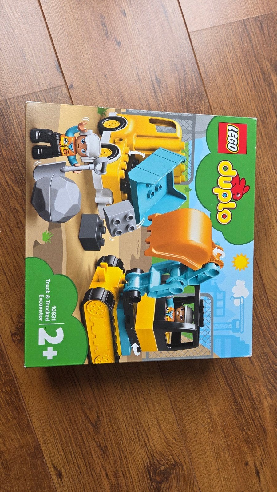 Lego Duplo 10931 Vrachtwagen & Graafmachine, Kinderen en Baby's, Speelgoed | Duplo en Lego, Ophalen, Compleet, Zo goed als nieuw