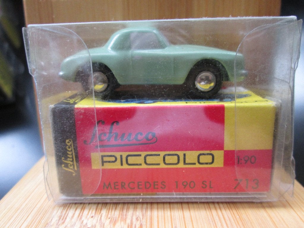 Mercedes Benz 190 SL Schuco Piccolo 1:90, Ophalen of Verzenden, Nieuw, Auto