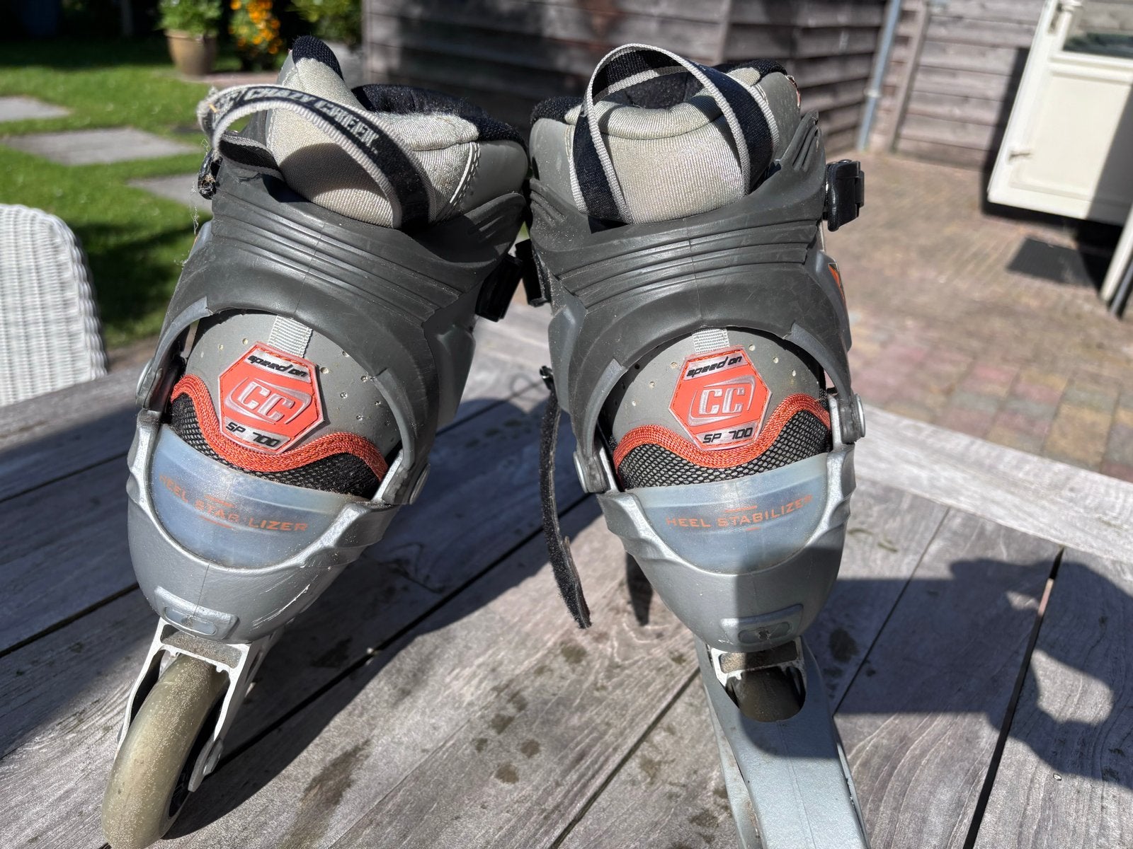 Crazy Creek Skeelers - Maat 43, Sport en Fitness, Skeelers, Zo goed als nieuw, Inline skates 4 wielen, Overige merken, Heren, Ophalen