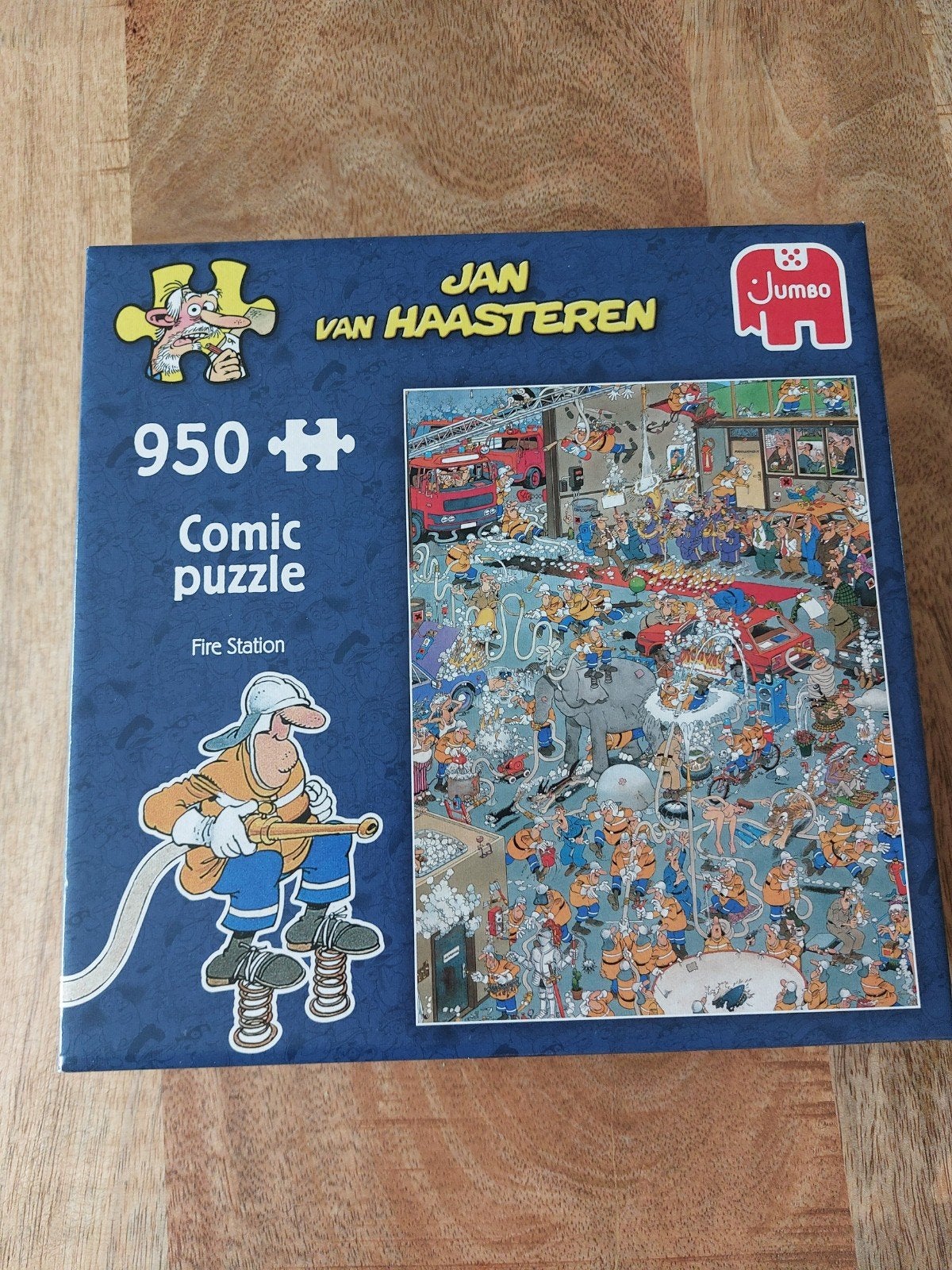 Puzzel - Jan van Haasteren - Brandweer, Ophalen of Verzenden, 500 t/m 1500 stukjes, Zo goed als nieuw