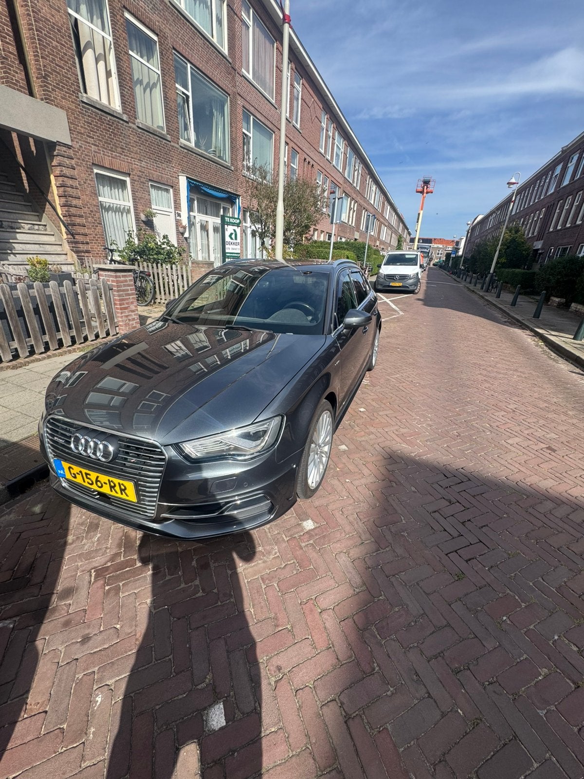 Audi A3 1.4 Tfsi 204pk E-tron Phev S Tronic 2016 Grijs, Auto's, Audi, Adaptieve lichten, Zwart, 4 cilinders, Leder en Stof