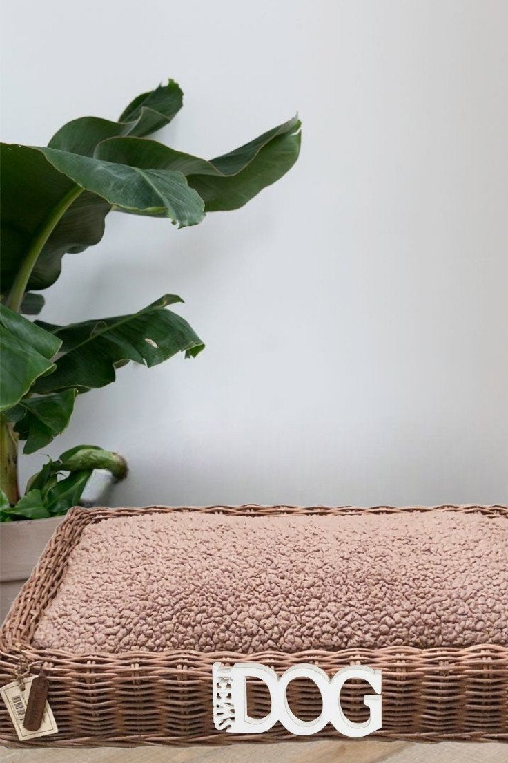 Rivièra maison rustic rattan mand, Ophalen of Verzenden, Nieuw