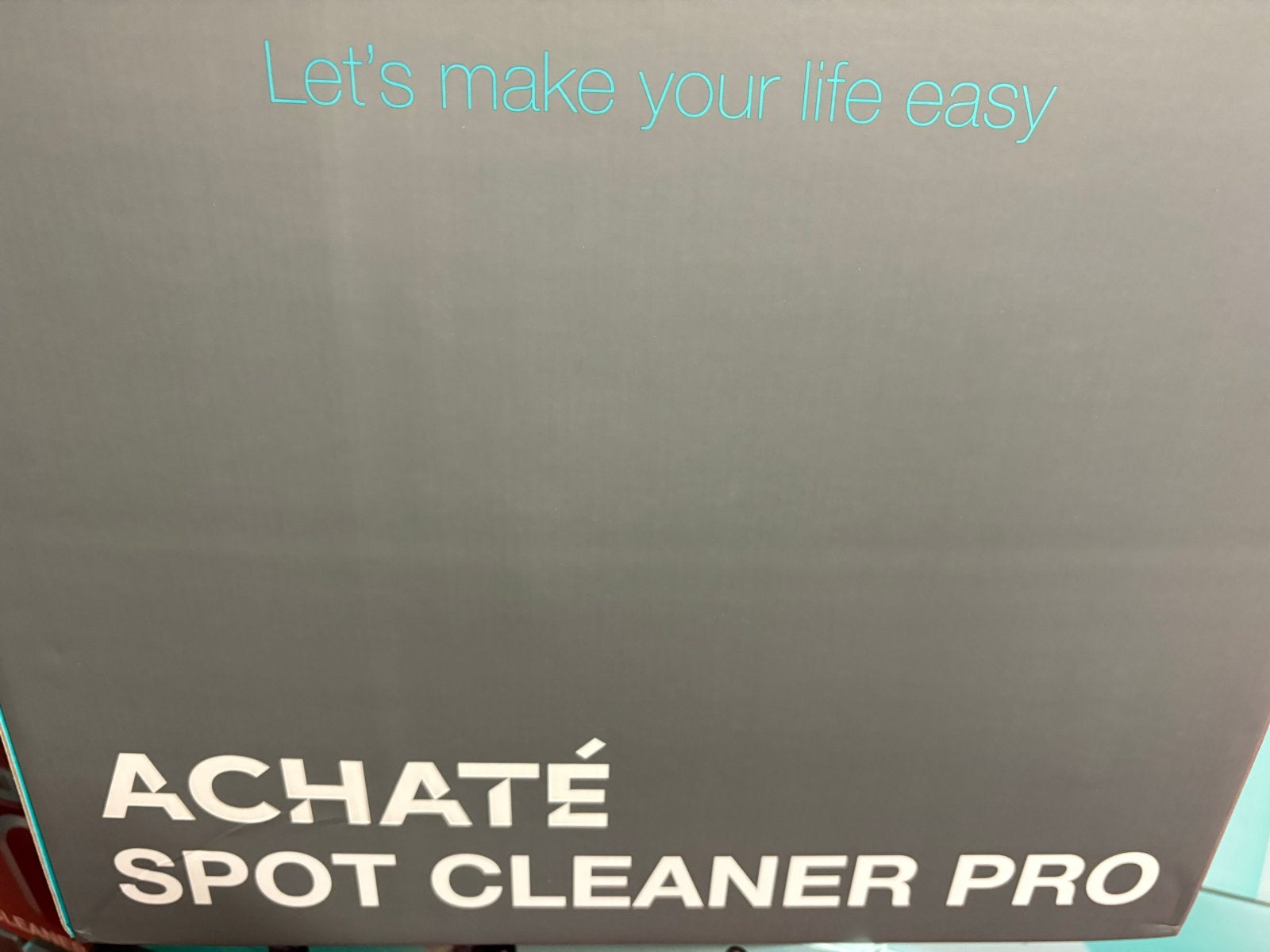 ACHATÉ Spot Cleaner Pro - Vlekkenreiniger met stoomfunctie, Ophalen, Overige merken, Nieuw, Vloerreiniger