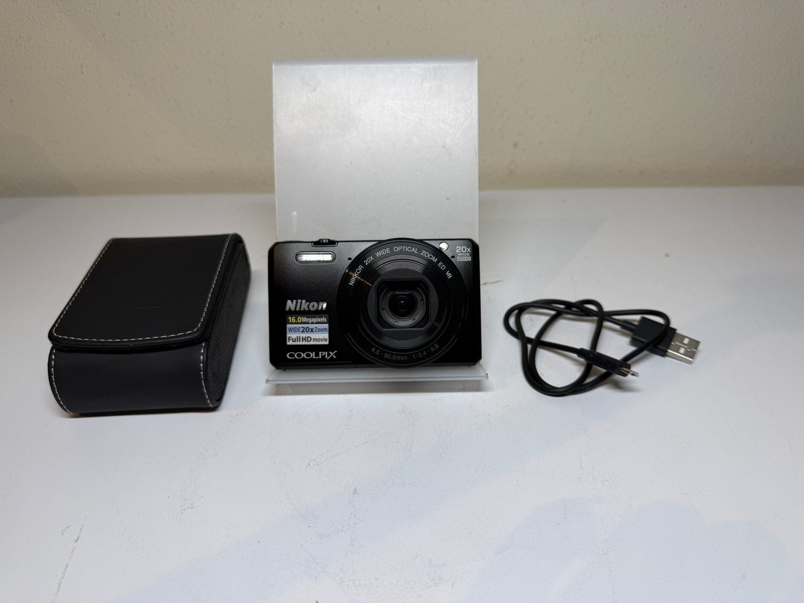 Nikon Coolpix S7000 Compactcamera - 16MP, 20x Zoom, Full HD, Audio, Tv en Foto, Fotocamera's Digitaal, Ingebouwde flitser, Gebruikt