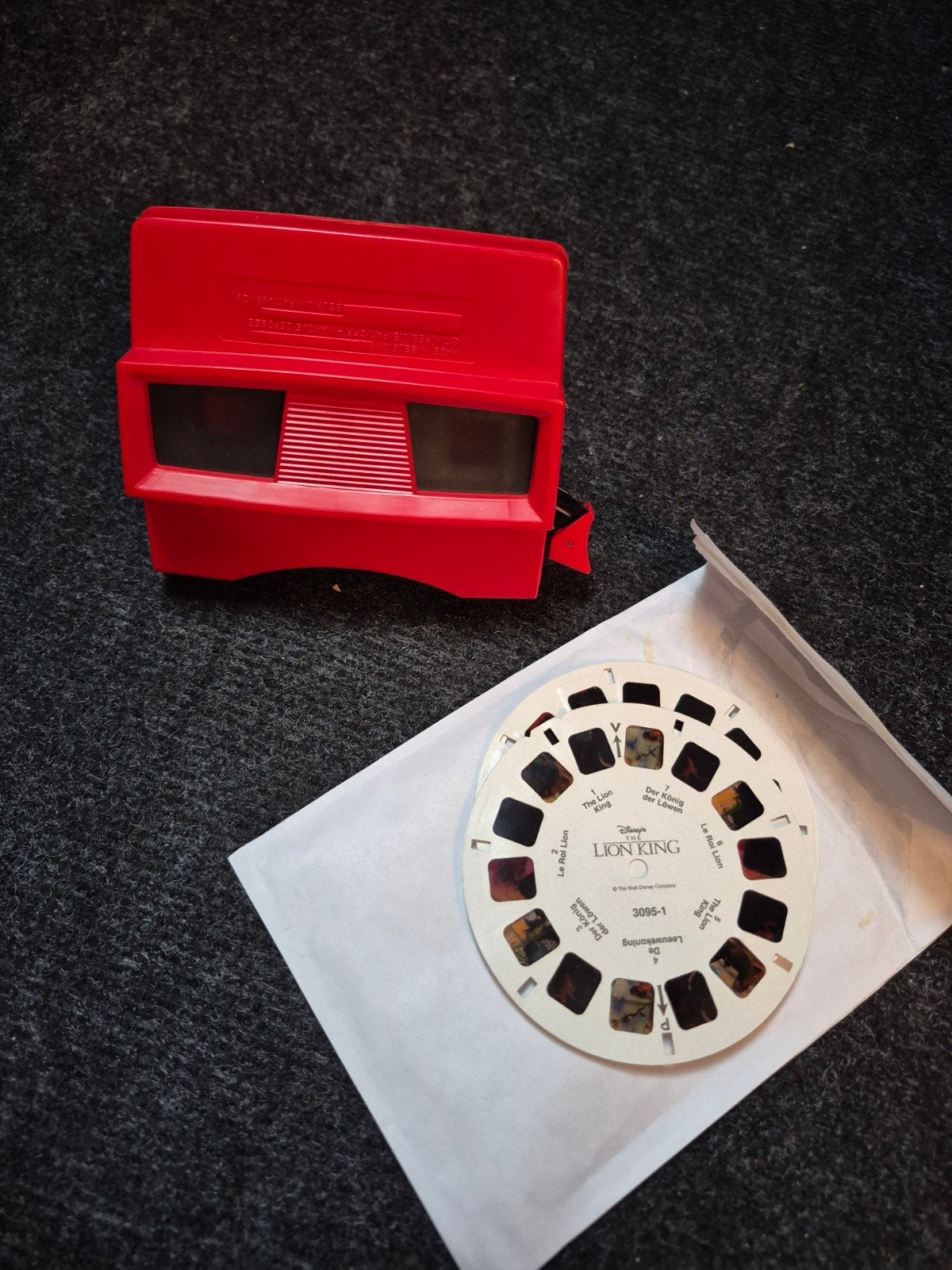 3d view-master met 3 disney lion king schijfjes view master, Verzamelen, Ophalen of Verzenden, Zo goed als nieuw