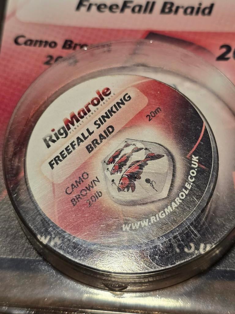** Rigmarole sinking braid 20lb **, Ophalen of Verzenden, Nieuw, Vislijn