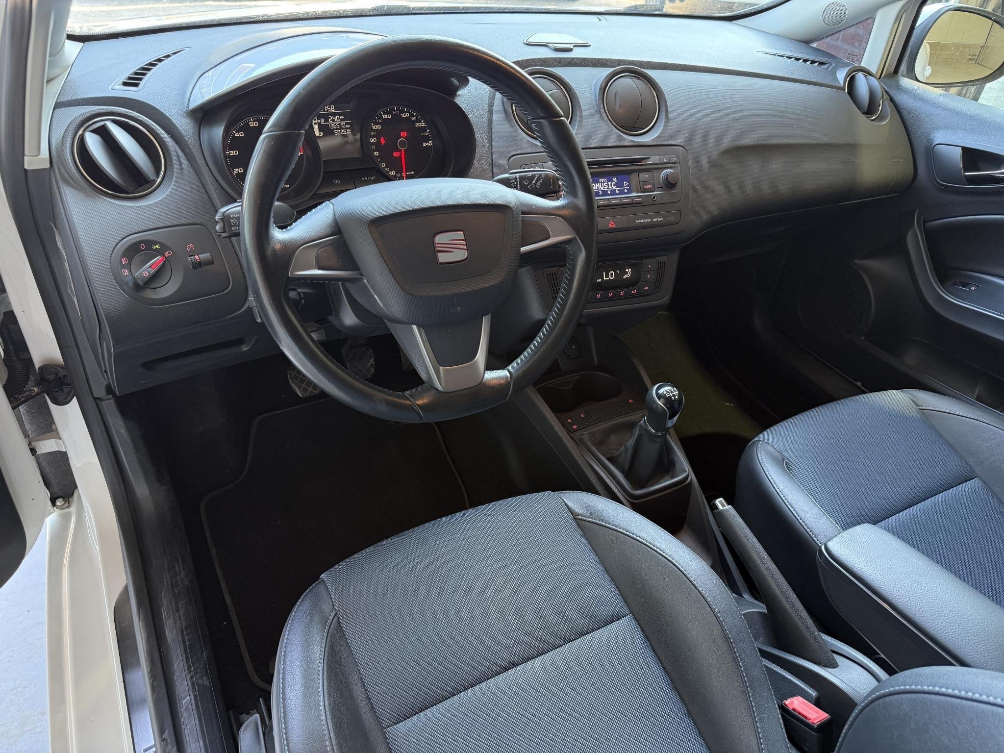 SEAT Ibiza SC 1.2 TSI Itech Airco/ Half leder, Auto's, Seat, Voorwielaandrijving, Euro 5, 990 kg, Bedrijf