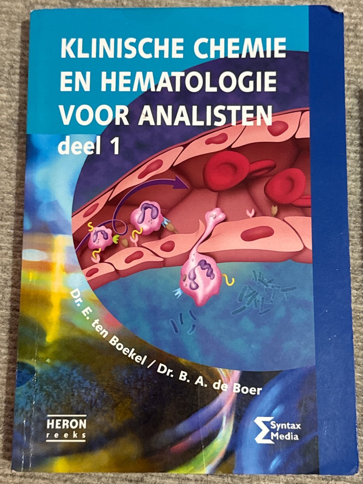 Klinische Chemie en Hematologie voor analisten deel 1, Boeken, Ophalen of Verzenden, Beta, Zo goed als nieuw, HBO