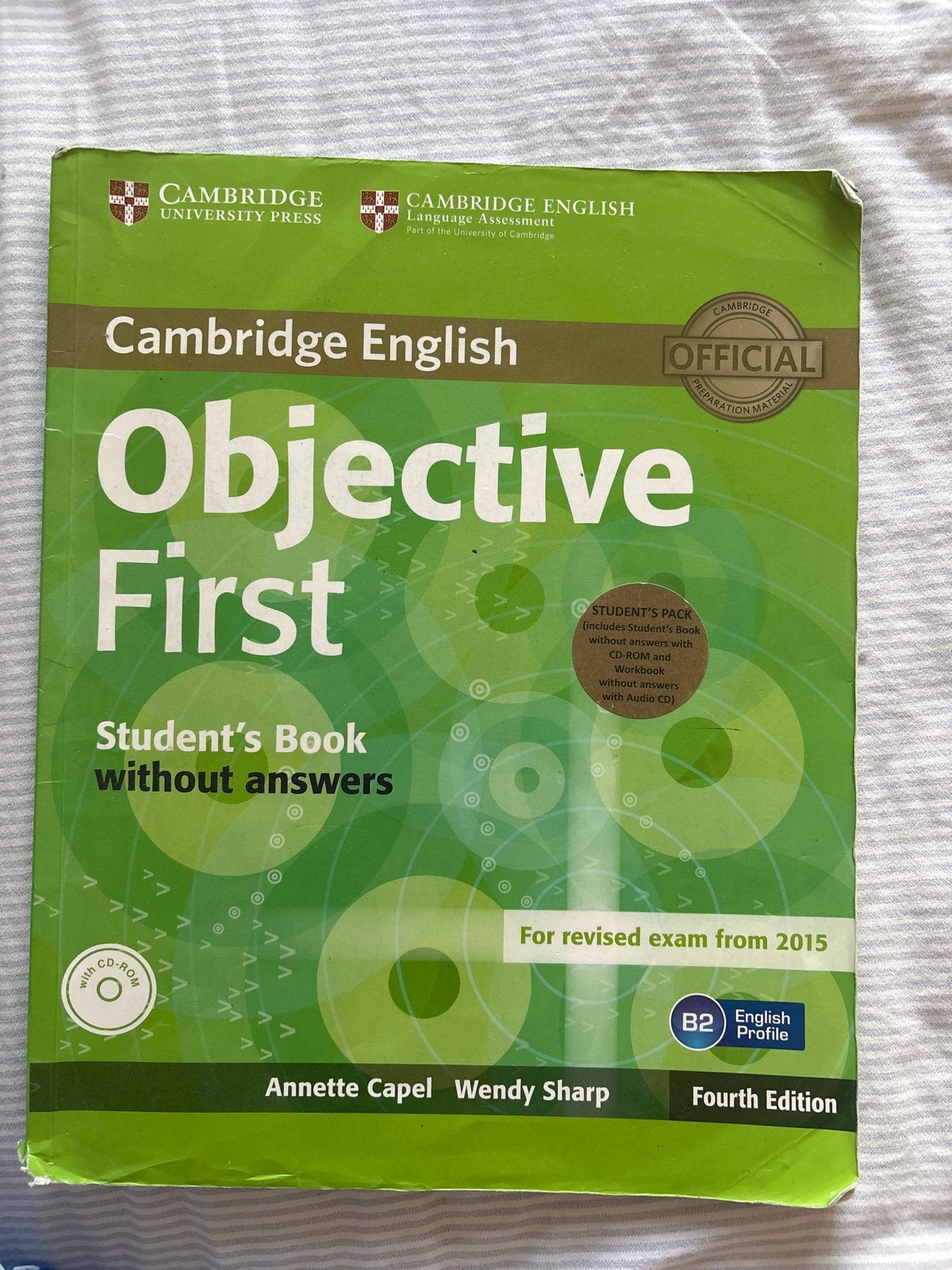 Cambridge English Objective First Student's Book, Boeken, Ophalen of Verzenden, Alpha, Gelezen, HBO