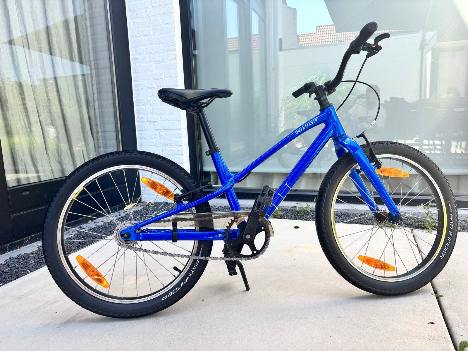 Specialized Jett Kinder MTB 20 inch - Blauw, Fietsen en Brommers, Fietsen | Kinderfietsjes, Ophalen of Verzenden, Gebruikt, Velgrem