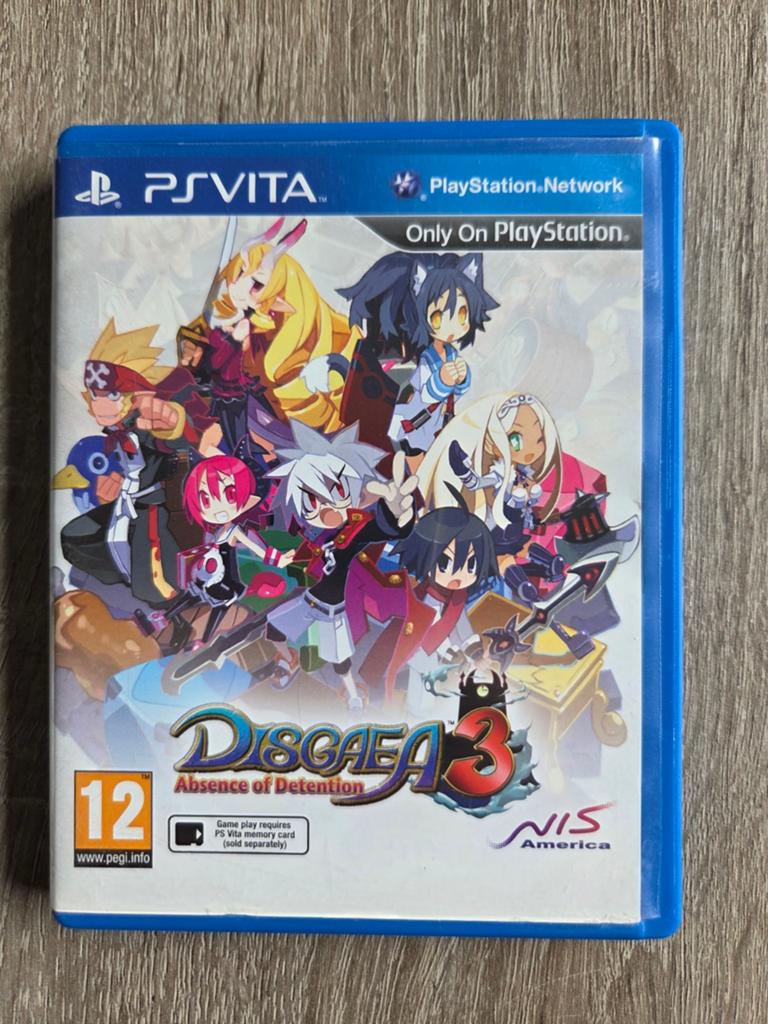 Disgaea 3 Absence of Detention PlayStation Vita, 1 speler, Ophalen of Verzenden, Zo goed als nieuw, Vanaf 12 jaar