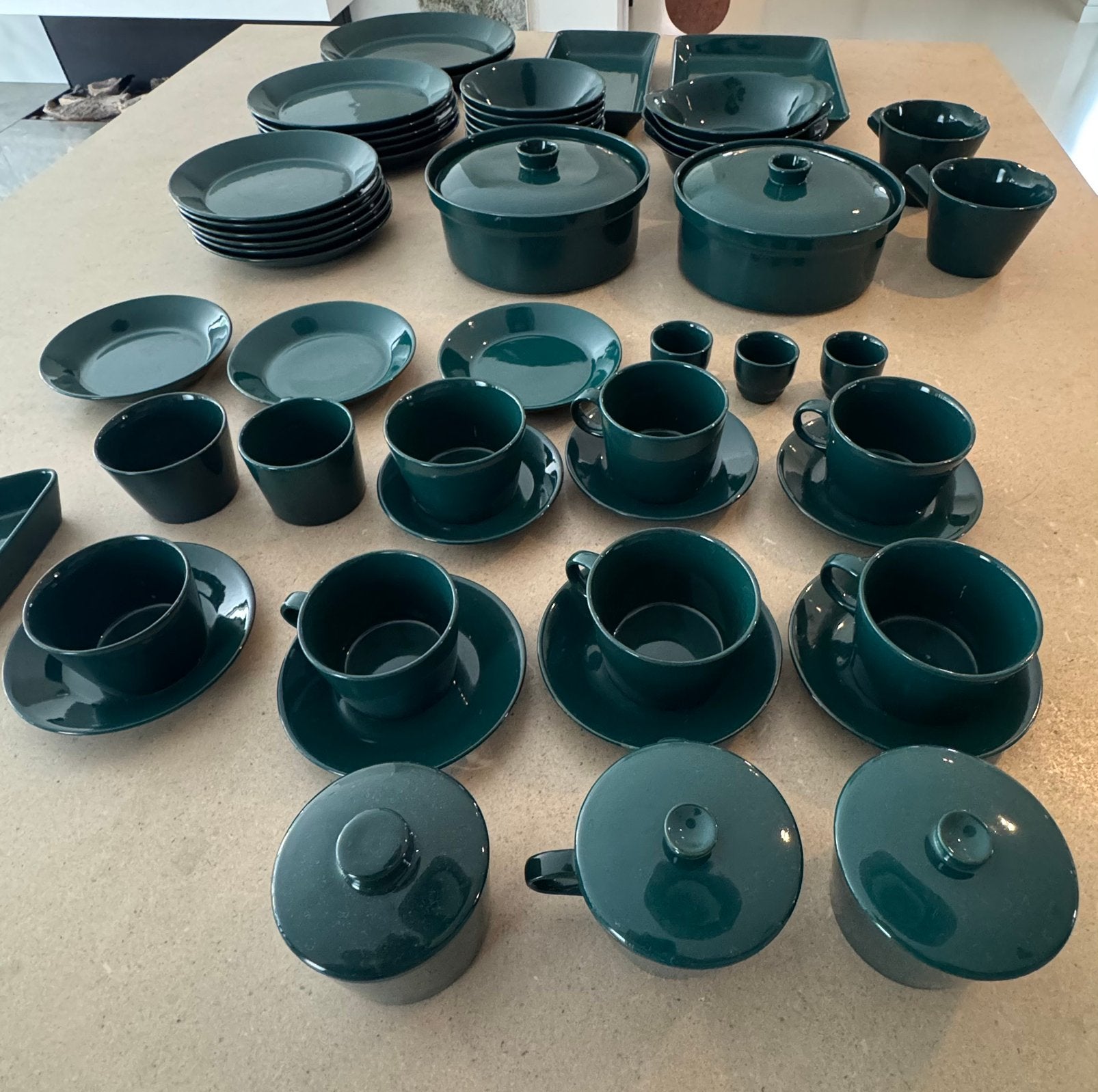 Arabia Finland Kilta - Teema groen servies, Ophalen of Verzenden