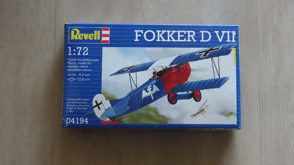 Fokker DVII Revell 1/72, 1:72 tot 1:144, Revell, Nieuw, Ophalen of Verzenden