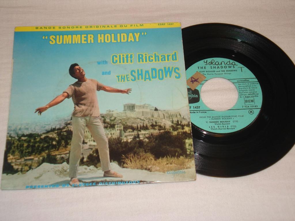 Cliff Richard   EP  Summer Time      Frankrijk   Orgineel, Zo goed als nieuw, Pop, EP, Fotohoes