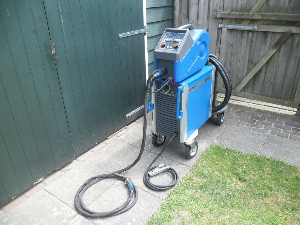 Cloos Qineo tronic mig/mag lasapparaat, Ophalen, Gebruikt, 250 ampère of meer, Co2