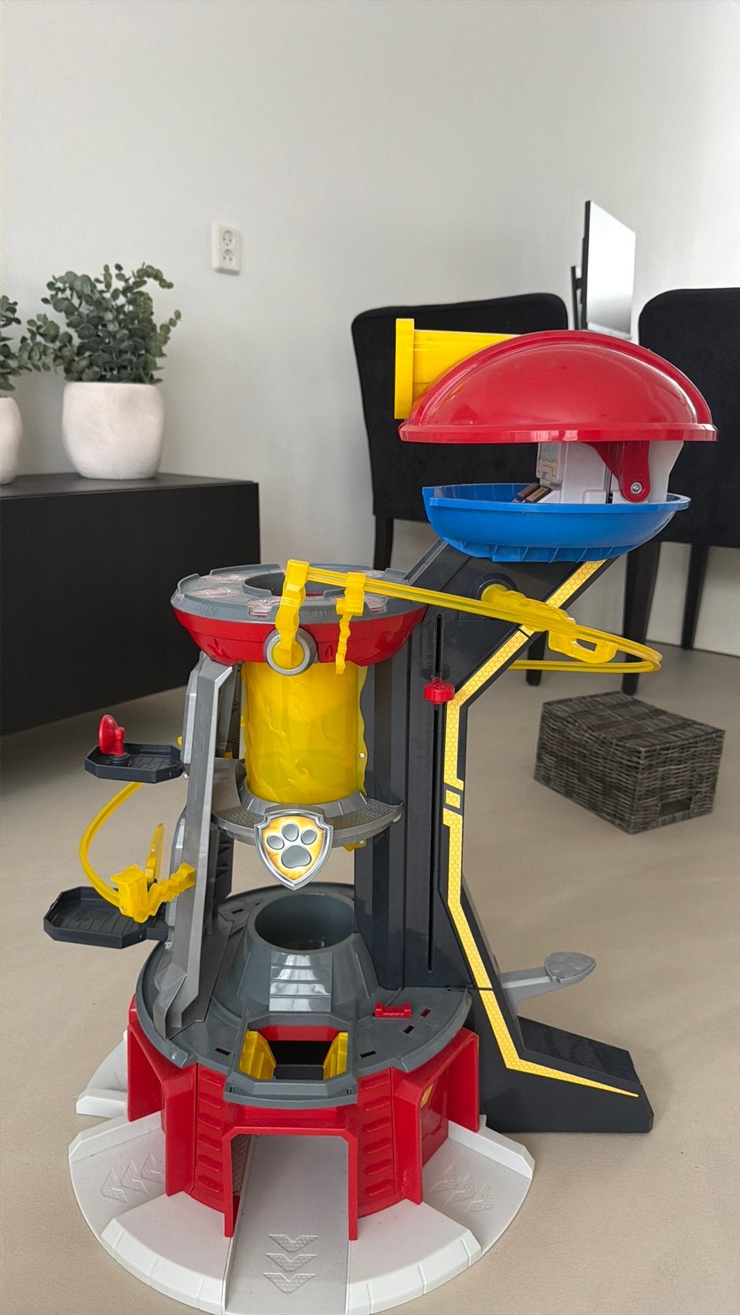 Paw patrol speel toren, Kinderen en Baby's, Speelgoed | Actiefiguren, Ophalen, Zo goed als nieuw