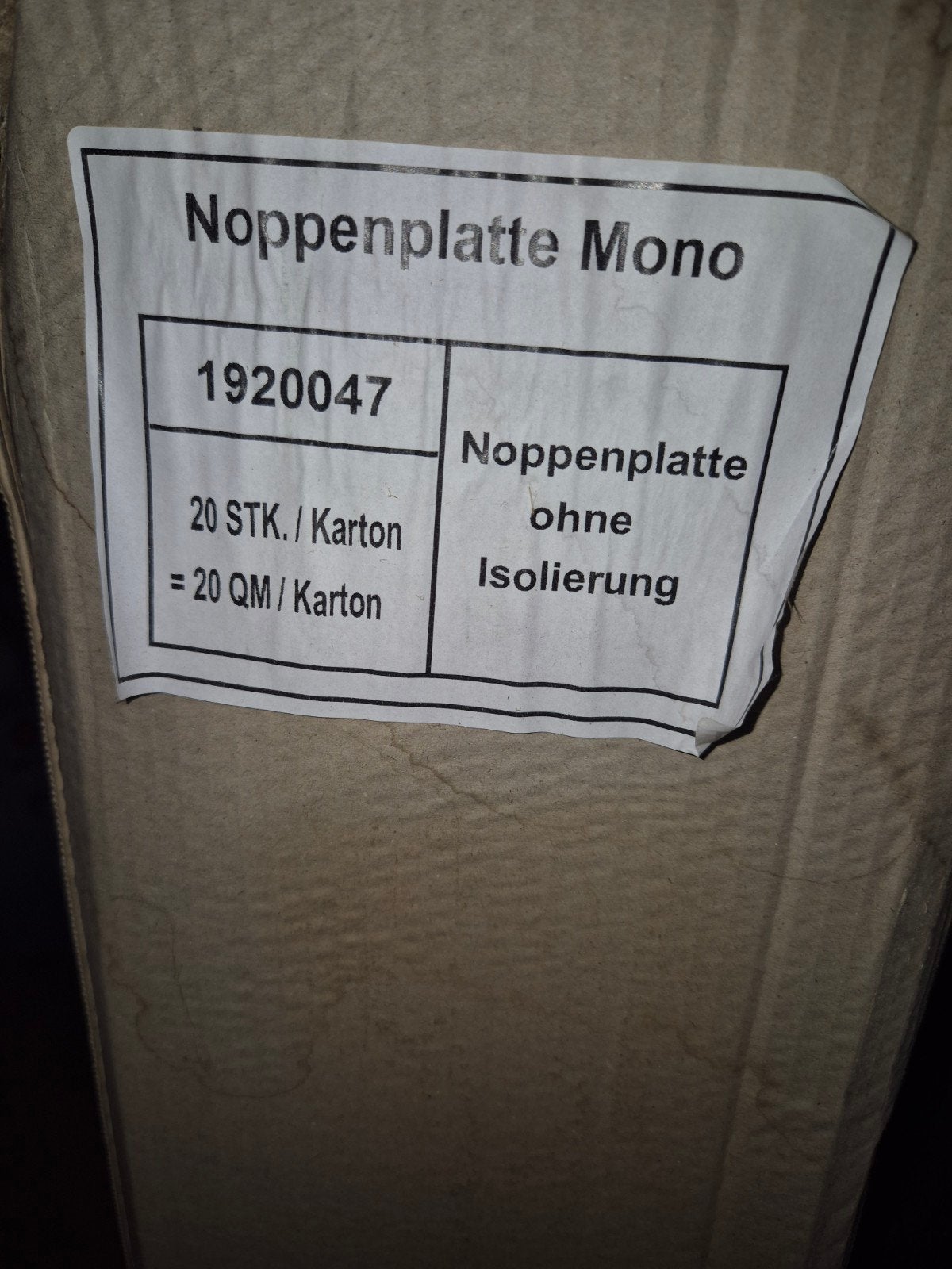 15 nieuwe noppenplaten voor vloerverwarming, Ophalen, Nieuw, Overige typen