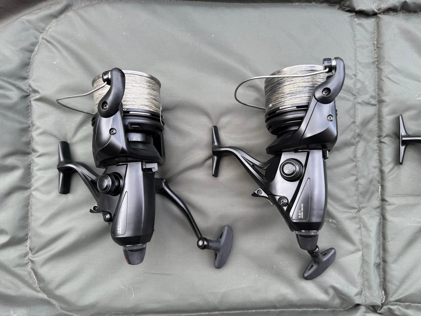 Shimano Big Baitrunner 14000 XTB Long Cast (4 stuks), Watersport en Boten, Ophalen, Zo goed als nieuw, Molen