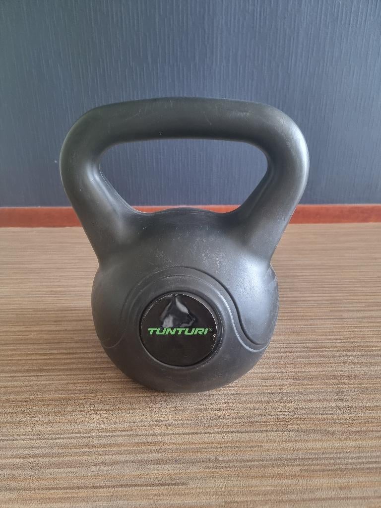 Tunturi pvc kettlebell 16KG, Sport en Fitness, Fitnessmaterialen, Ophalen, Zo goed als nieuw, Kettlebell