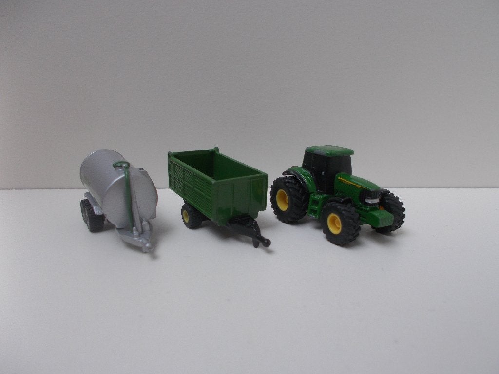 6314 John Deere 6920 + Aanhanger Bruder Sleutelhanger, Ophalen of Verzenden, Gebruikt, Tractor of Landbouw
