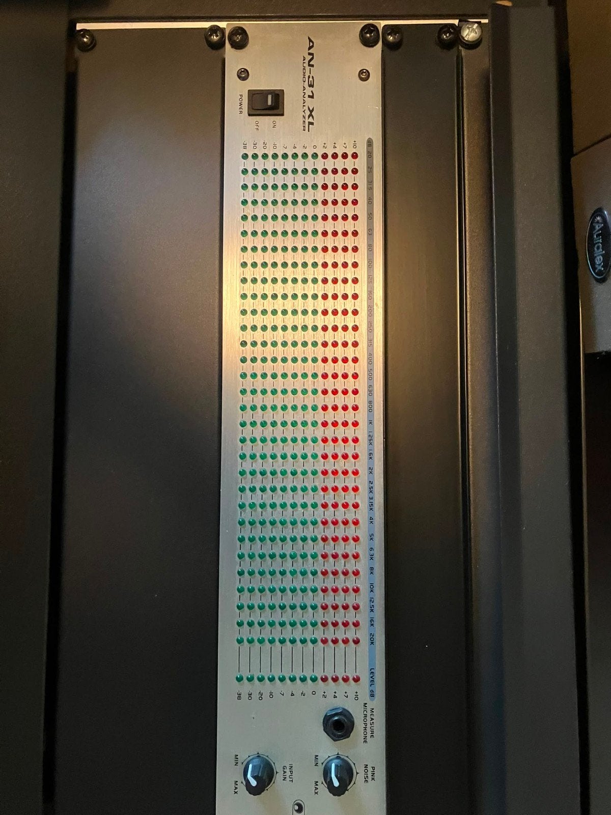 Omnitronic AN-31 XL – 31-Band Visual Analyzer, Ophalen, Zo goed als nieuw