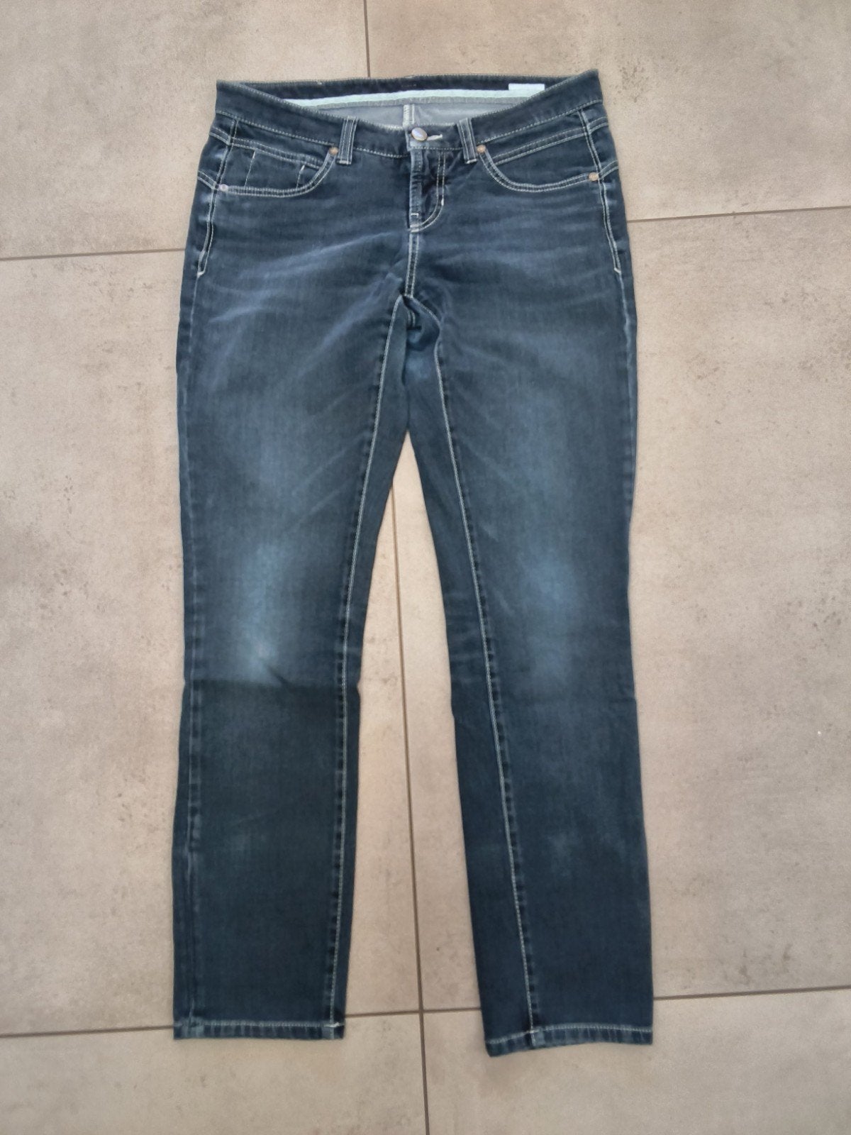 Cambio Jeans Liu - Dames Jeans W30-W32 (confectie 38/40), Kleding | Dames, Cambio, Blauw, Ophalen of Verzenden, Zo goed als nieuw