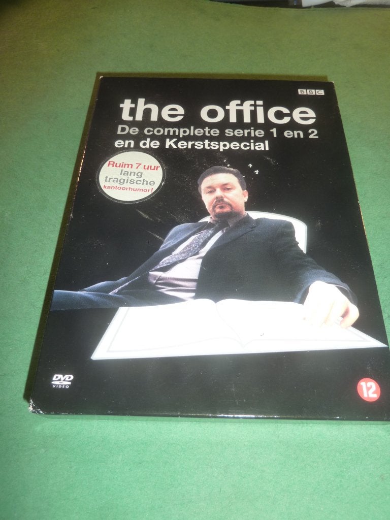 The Office Serie 1 en 2 + de Kerstspecial 4 dvd-box BBC, Engels, Verzenden, Alle leeftijden, Nederlands
