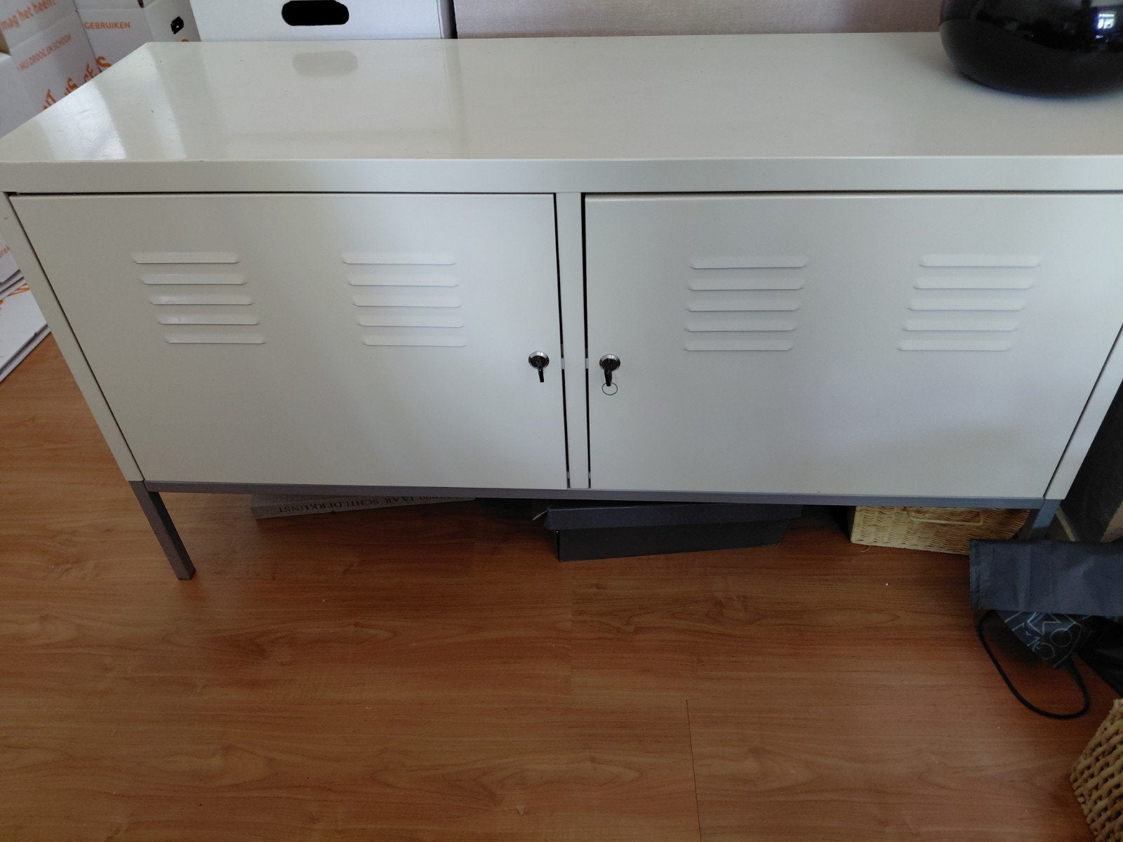 Ikea PS kastje, gebroken wit, Huis en Inrichting, Kasten | Lockerkasten, Ophalen, Zo goed als nieuw