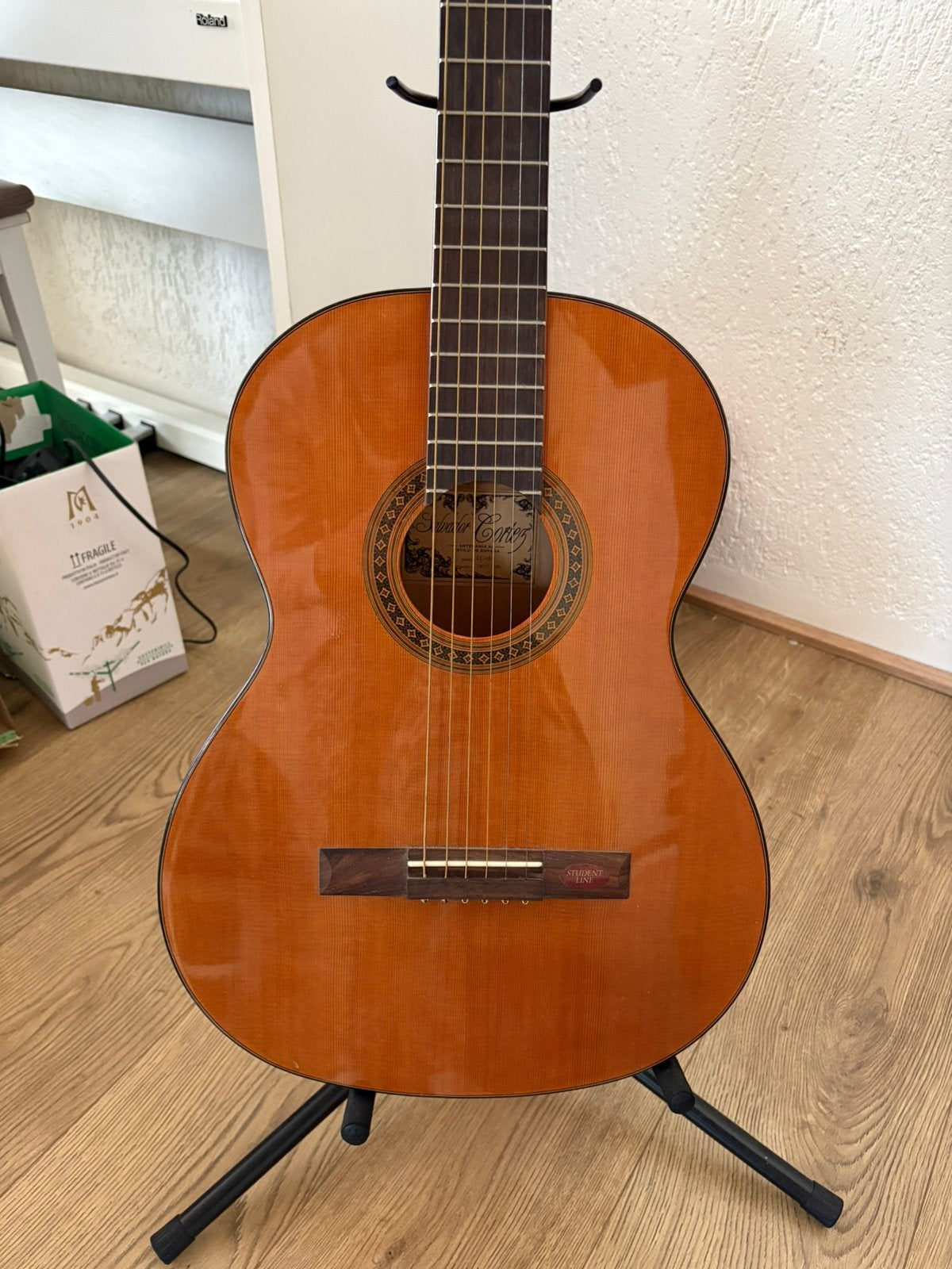 Akoestische gitaar nylon snaren