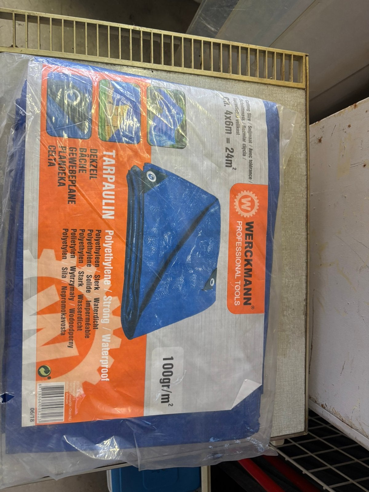 Zeil, Ophalen, 12 cm of meer, Zo goed als nieuw, 15 m² of meer