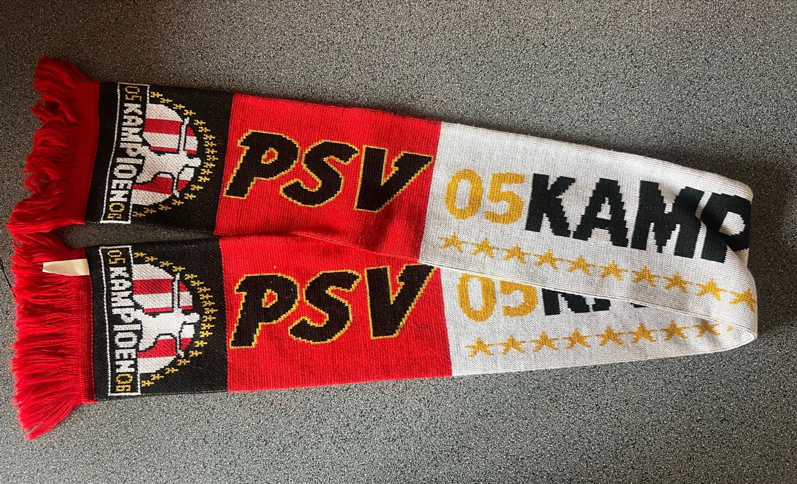PSV Kampioen 05-06 Sjaal - Voetbal Fanartikel, Ophalen of Verzenden, Zo goed als nieuw, PSV, Vaantje of Sjaal