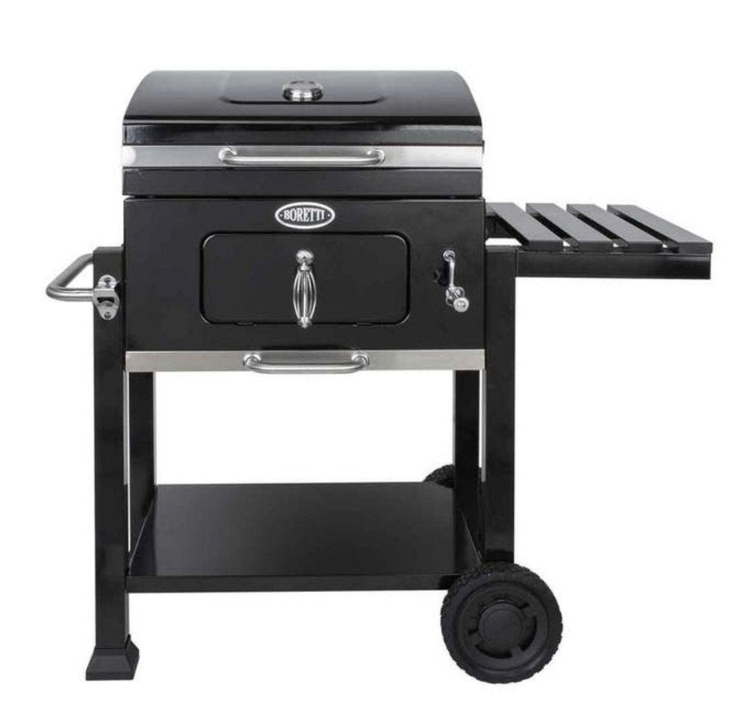 Boretti houtskool BBQ inclusief Boretti hoes, Tuin en Terras, Ophalen